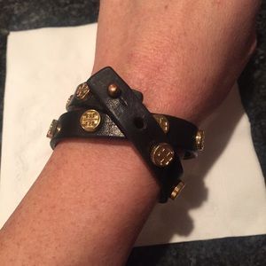 Tory Burch leather bracelet